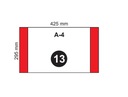 CESTOVNÁ OBAL A4 PLÁN Č. 13 (20KS), FOL-PLAST