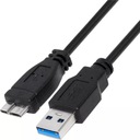 KÁBEL KÁBEL USB 3.0 A-B MICROUSB B NA HDD 1,5 m