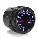 Jednofarebný LED voltmeter 52 mm / 2 palce