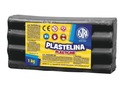 Mäkká plastelína ASTRA 1 KG, ČIERNA