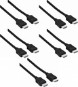 Hama HDMI - HDMI kábel 1,5m čierny x5