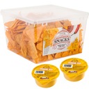 NACHOS 450g ako v kine s omáčkami 2x90g CINEMA syr NACHOS so SYROVOU OMÁČKOU