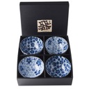 mij Blue Plum sushi set 4 misky 300 ml.