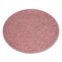 SOFFI huňatý CIRCLE CARPET 80 cm hrubý RUŽOVÝ #AF242