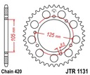 JT JTR1131.52 ZADNÉ OZUBENÉ KOLO