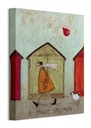 Obraz Sam Toft Ernest, Doris a balón 30x40 cm