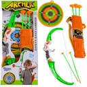 ARCHER SET LUKOVÝ ŠTÍT DOPLNKY 3 ŠÍPKA