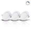 3x STMIEVAČ OČÍ - 6W LED - IP44 - KÚPEĽŇ