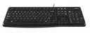 Logitech K120 membránová klávesnica 920-002479 USB 2.0 čierna