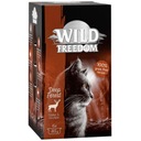 Wild Freedom kuracia zverina krmivo pre mačky 6x85g