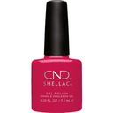 CND SHELLAC Hybrid Varnish Wildfire 7,3 ml ČERVENÝ