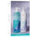 Moroccanoil Blonde Perfecting Duo neutralizačná sada pre blond vlasy