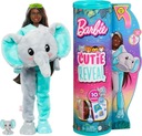 Barbie bábika Cutie Reveal Jungle Elephant HKP98