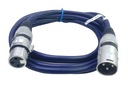 Káblová zástrčka XLR/gn.XLR MK06 1,5m Vitalco