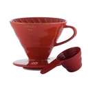 Hario keramický Drip V60-02 Červený