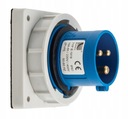 PAWBOL Panel Power Plug 16A 3P IP67 250V