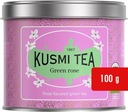 Kusmi GREEN ROSE zelený čaj plechovka 100G ROSE