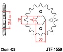 JT JTF1559.14 PREDNÉ OZUBENÉ KOLO