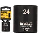 DEWALT 1/2'' nástrčný kľúč 24mm Extreme DT7541