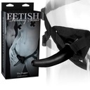 Fetish Fantasy THE PEGGER STRAP-ON, čierne PVC