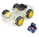 Platforma robota, 4WD podvozok ARDUINO + ovládač