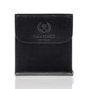 Pánska kožená peňaženka Small Paolo Peruzzi Small Wallets Black