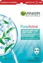 GARNIER SKIN NATURALS PURE ACTIVE ČISTIACA LÁTKOVÁ MASKA NA PLEŤ T