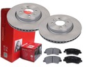 BREMBO PREDNÉ DISKY, DESTIČKY, KIA RIO STONIC, 280MM