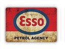 Dekoratívna DOSKA ESSO BENZÍN AGENTÚRA 20x30