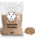 BOROVIČKOVÝ STIEL 25L DREVENÝ PRÍRODNÝ PRE VAŠE ŠKRČKY 10KG EXTRA