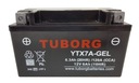 Gélová batéria Tuborg YTX7A-BS 6Ah 120A