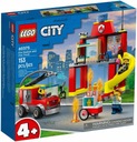 Požiarna stanica Lego City a hasičské auto