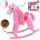 Hojdací koník pre deti hračkársky koník Princezná ružová Milly Mally