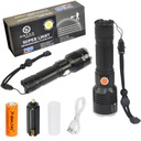 CREE XHP90 taktická LED baterka Searchlight 5 režimov 1000lm