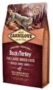 Carnilove Cat Duck Turkey Large 6kg Duck Turkey