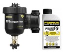 Magnetický separátor FILTRA FERNOX TF1 COMPACT + ochrana filtra kvapalín F9