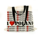 Plátená taška I LOVE POLAND