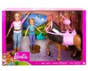 Sada lekcií jazdy na koni Barbie Jockey - 2 bábiky a kôň GXD65