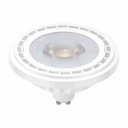 Okrúhla biela LED žiarovka 10W GU10 870lm neutrálna farba svetla Eco-light