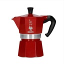 BIALETTI DECO GLAMOUR MOKA EXPRESS CLASSIC KÁVOVAR 3T ČERVENÝ