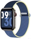 ŠPORTOVÝ REMÍNOK PRE HODINKY APPLE 42 44 45 49MM NYLON SPORT BLUE