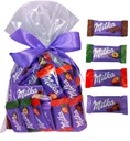 Mini Chocolates Milka Naps Mix 276 g Sada 4 príchutí jahodový oriešok