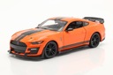 Ford Mustang Shelby GT500 GT 500 Coupe 2020 Maisto 1:24 oranžový model