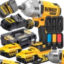 AKUMULÁTOROVÝ NÁRAZOVÝ KĽÚČ NA KOLESÁ 18V 5Ah 1355Nm DEWALT + ZÁSUVKY