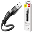 Krátky plochý kábel USB-C pre Android Auto | 23 cm