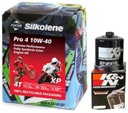 Motocyklový olej SILKOLENE PRO 4 10w40 + filter