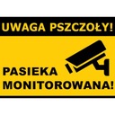 Výstražná značka MONITOVANÉHO PÁSU F329