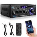 BLUETOOTH STEREO DIGITÁLNY HI-FI ZOSILŇOVAČ DO DOMÁCNOSTI ALEBO AUTA 400W+400W