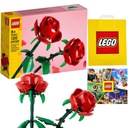 LEGO ICONS Kvety 40460 ruží Kytica ruží + taška + darček z katalógu pre ňu