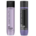 MATRIX TR SOSILVER SADA STAROSTLIVOSTI NA BLOND VLASY ŠAMPÓN 300 CONDITIONER 300